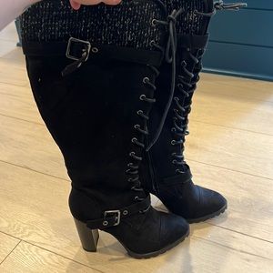 Knee high boots